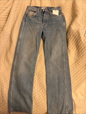 Authentic Re/Done Light Blue Boot Cut Jeans